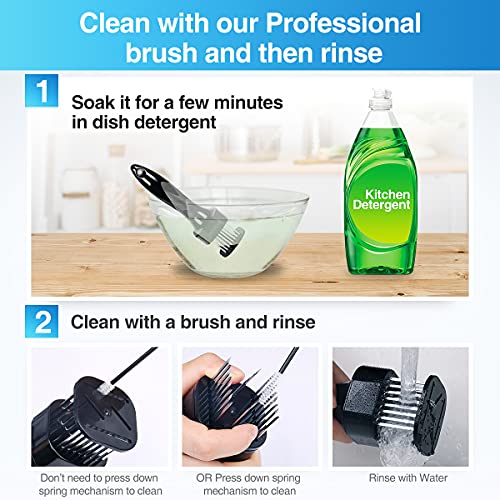  Vovoly Meat Tenderizer Tool, Meat Tenderizer With 24 Blades Ultra Sharp Stainless Steel, For Kitchen Cooking, Tenderizing Beef Steak Chicken Pork, BBQ
