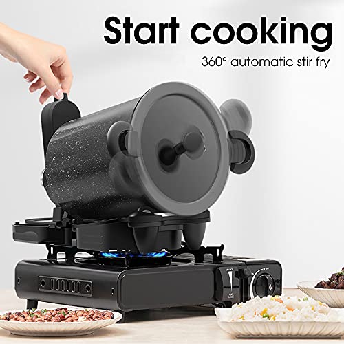  6r/min Automatic Cooking Machine, Multi-Function Stir-Fry Machine Cooker, Touch Panel Cooker Robot, Adjustable Speeds, CE/FCC/CCC/PSE