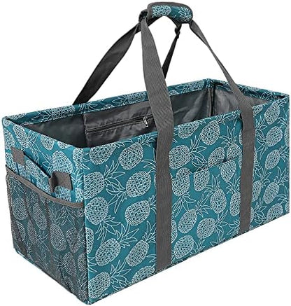  Acnusik Extra Large Utility Tote Bag For Women With Pockets,Canvas Collapsible Tote Bags