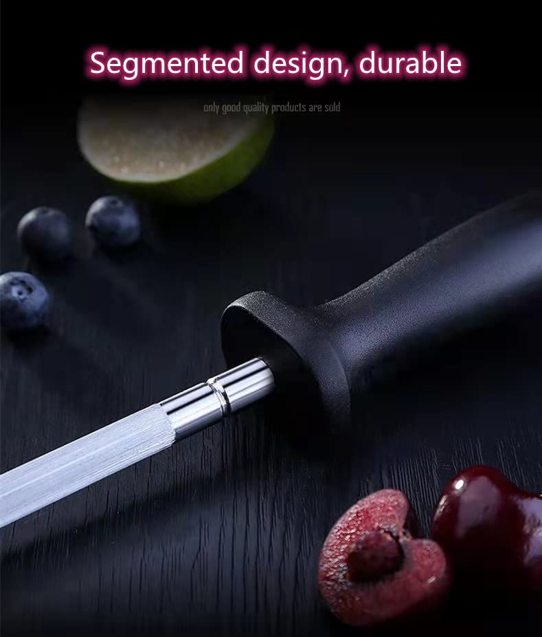  Knife Sharpening Rod Steel Professional Kitchen Sharpener Honing Rods Knife Honing Rod13 Inch Steel Rod Sold By Shilimin