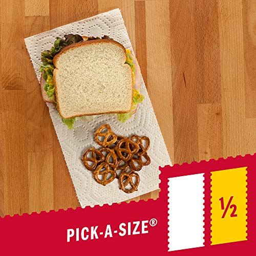  ® Paper Towels, 1 Mega Roll = 4 Regular Rolls, Pick-A-Size Sheets