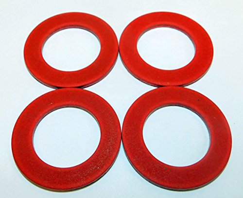  Four Pack Size #22 Fiber Meat Grinder Thrust Washer Fits Hobart Auger Worm Gear. Please Compare Measurements To Your Needs. Center Hole Is Easily Enlarged If Necessary. 1" ID X 1 9/16" OD