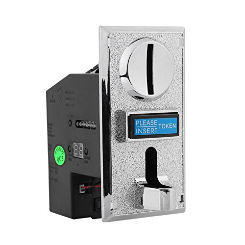  Multi Coin Acceptor, 6 Kinds Of Different Coins Selector Acceptor, High Accuracy, Anti-Phishing, Anti-Mixed Coin, For Vending Machines, Game Machine, Etc