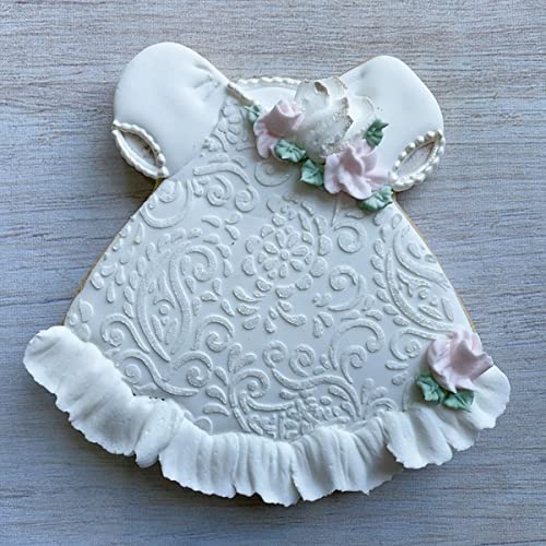 Princess Dress Cookie Cutter - 4 X 4.2 Inches - Stainless Steel