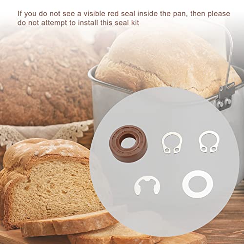  Heavy Duty Pan Seal Kit For Cuisinart Bread Maker Model CBK-100 (7MKIT-HD)