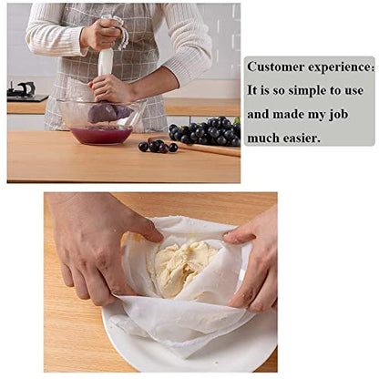  Nut Milk Bag For Straining - Reusable Fine BPA-Free Strainer Bag, Cheesecloth Unbleached Bag, Yogurt Strainer, Juice Filter& Cold Brew Coffee Filter,Washable Reusable Almond Strainer (9"X12", 2Pcs)