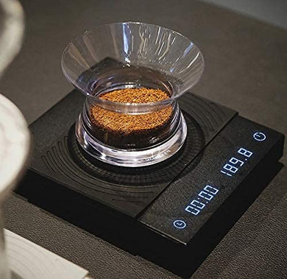  Ulea B22 New Version Digital Espresso Coffee Scales Kitchen Scales With Auto Timing, 2000 Grams ,Black