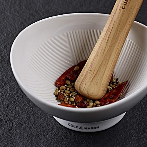 Cole & Mason H111929 Suribachi Japanese Pestle And Mortar Diameter 14 Cm Ceramic