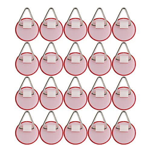  20 Pc Portable Wall Plate Holder Invisible Hanger Set Dish Hooks