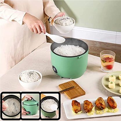  Mini Rice Cooker, 1.8L Small Multi-Function Rice Cooker, Suitable For 1-3 People Rice Cooker, With Detachable Non-Stick Pan And Heat Preservation Function,Orange