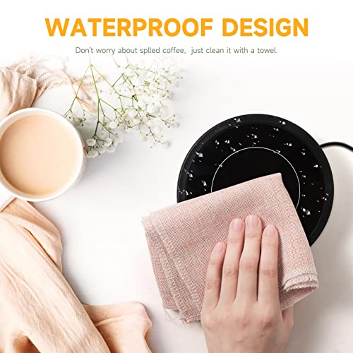  Coffee Mug Warmer Smart Cup Warmer With 3 Temperature Settings Electric Beverage Warmer Plate Auto Shut Off, Coffee, Tea And Milk Warmer For Office Home Desk Use (Cup Not Included)