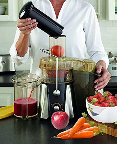  Juice Extractor For Vegetables & Fruits - 2-Speed Modes 900W (Silver)