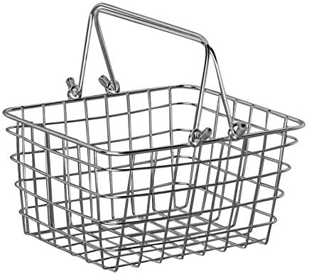  Wire Storage Basket, Medium, Chrome (43270)