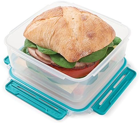 Rubbermaid LunchBlox Leak-Proof Entree Lunch Container Kit, Large, Blue