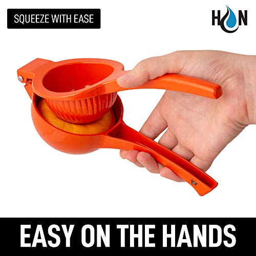  Orange Squeezer - Single Bowl Metal Citrus Juicer Extracts Oranges In Seconds - Easy To Squeeze Manual Press Juicer