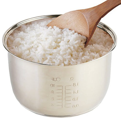  Ayama 20-Cup Stainless Steel Automatic Rice Cooker & Food Steamer