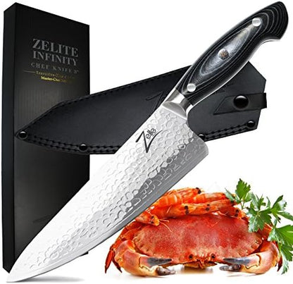  Japanese Paring Knife 4.25 Inch, Paring Knives, Small Knife, Pairing Knife Kitchen, Fruit Knife - Japanese AUS-10 Super Steel 45-Layer Damascus Knife - Deeper Blade - Leather Sheath
