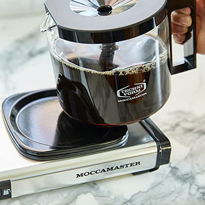  53941 KBGV Select 10-Cup Coffee Maker, Polished Silver, 40 Ounce, 1.25l