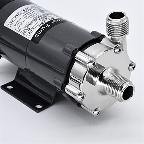  Youyu6-2o521 Electric Air Pump, Pump MP-15R Food Grade 304 Stainless Steel Brewing Home Brew Magnetic Water Pump Temperature 140 C 1/2" (Color : NPT Thread, Voltage : AU Plug 220)