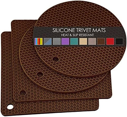  Silicone Microwave Mats, 12 Inch Multi-Use Microwave Mat Heat Resistant Pot Holders Hot Pads For Kitchen, Silicone Cover Pad For Microwave Oven Hot Pot Pans, Silicone Cover Pad, Light Gray 2 Pack