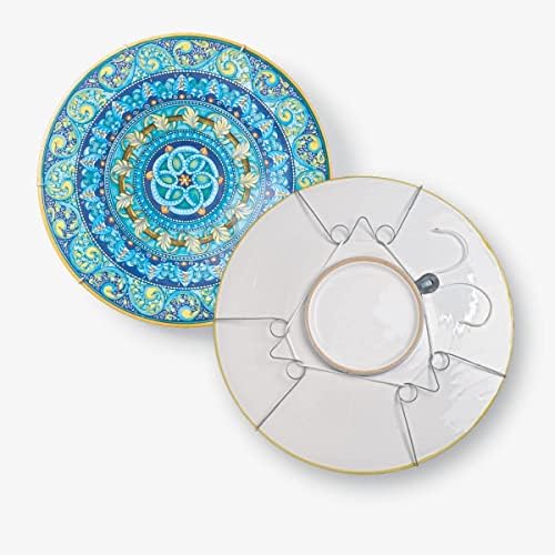  Medium Adjustable Plate Hanger For Plates, Platters, Bowls & Oval, Square, Rectangular Objects 10"-16" Overall And Up To 10 Lbs.