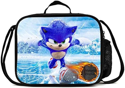  Artoon Lunch Bag Insulated Lunch Box For Teens Students, Portable Large Capacity Bento Box For Boys Girls For Work Picnic School Travel