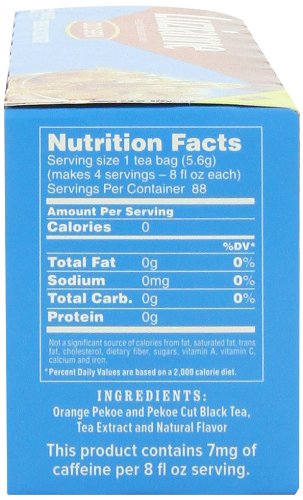  Cold Brew Black Tea Bags, Family Size, Unsweetened, 22 Count Box, Specially Blended For Cold Brew In Water, Clear & Refreshing Home Brewed Southern Iced Tea