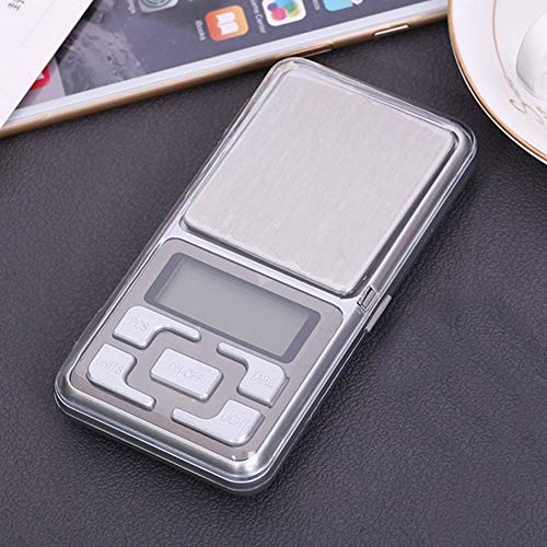  Gram Weighing Scale ，Mini Pocket Balance Weigher With LCD Display，Electronic Gram Scale For Jewelry Seasoning Kitchen