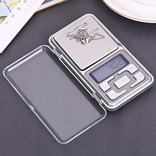  Gram Weighing Scale ，Mini Pocket Balance Weigher With LCD Display，Electronic Gram Scale For Jewelry Seasoning Kitchen