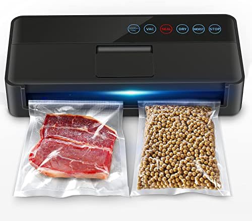  Vacuum Sealer Bags, 2 Rolls Thicker Heavy-Duty Commercial Quality Textured Vacuum Seal Bags For Food Storage Saver Sous Vide Cooking,Vacuum Sealer Rolls