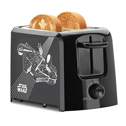 STAR WARS Tar Wars LSW-21CN 2-Slice Toaster,Black