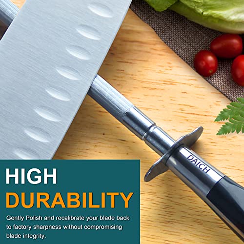  AICH Knife Sharpener, 8 Inch Honing Steel For Kitchen Knives