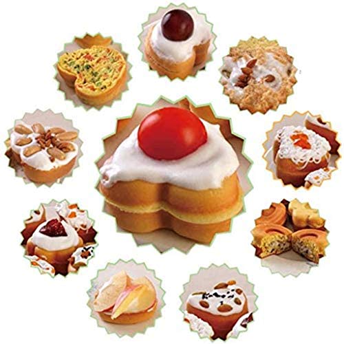  Household Automatic Cartoon Cake Machine Multi-Function Frying Machine Children's Bread Machine Baking Breakfast Machine