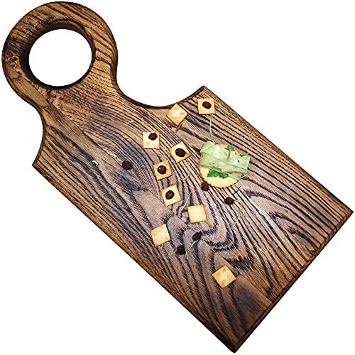  Handcrafted Oak Serving Board CU-5