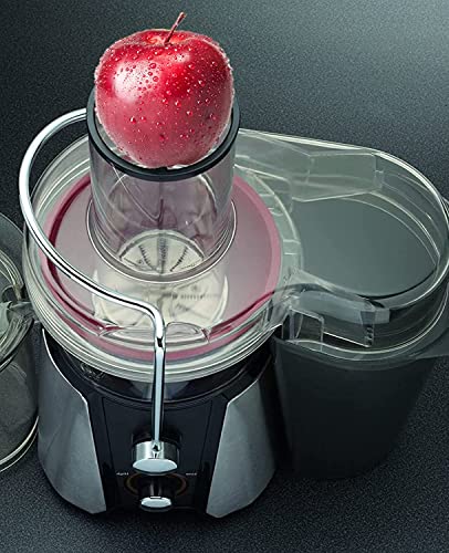  Juice Extractor For Vegetables & Fruits - 2-Speed Modes 900W (Silver)