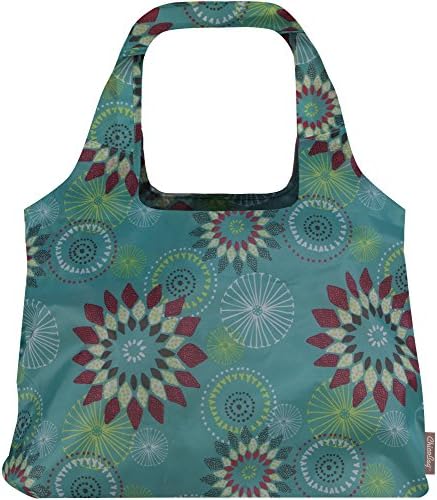  ChicoBag Vita Reusable Tote Bag With Carabiner Clip | Compact Reusable Shopping Bags | Eco Friendly