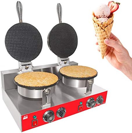  Ice Cream Cone Waffle Iron | Cone Waffle Maker (1-Head)