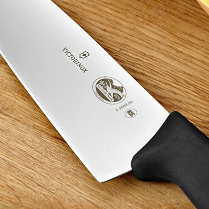 Victorinox Fibrox Pro Knife, 8-Inch Chef's FFP, 8 Inch, Black