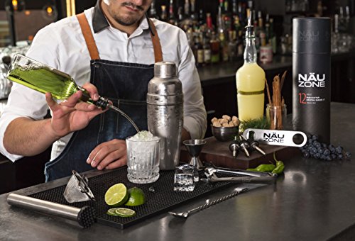  Professional Bartending Kit (12 Piece) | Cocktail Shaker Set | Bar Set With Elegant Stainless Steel Large 30 Oz. Cocktail Shaker - Premium Mixology Bartending Kit | Deluxe Gift Packaging