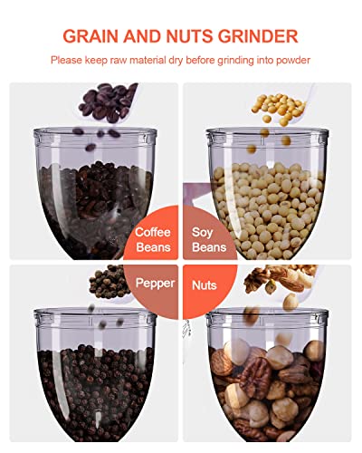  Egetable Juicer With Coffee Bean Grinder,Cold Press Juicer For Carrot Beet Celery Ginger, Electric Burr Coffee Grinder Milling Beans Grains To Powder With 18 Thickness Setting, Quiet Motor