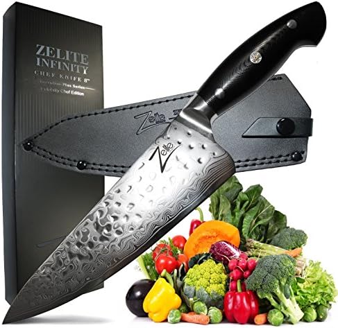  Japanese Paring Knife 4.25 Inch, Paring Knives, Small Knife, Pairing Knife Kitchen, Fruit Knife - Japanese AUS-10 Super Steel 45-Layer Damascus Knife - Deeper Blade - Leather Sheath