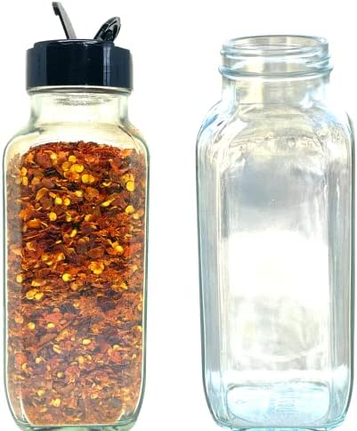  BBQ Rub Spice Shakers - Grill Accessories - Spice Jars 16 Oz For Organic Home Made Rubs, Celtic Sea Salt, Smoked Paprika, Pop Corn Seasoning, Everything Bagel Seasoning And More