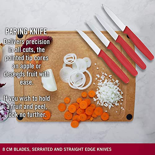 Victorinox Swiss Army 6.7111.6G Knife Blocks & Sets, 9 IN, Red