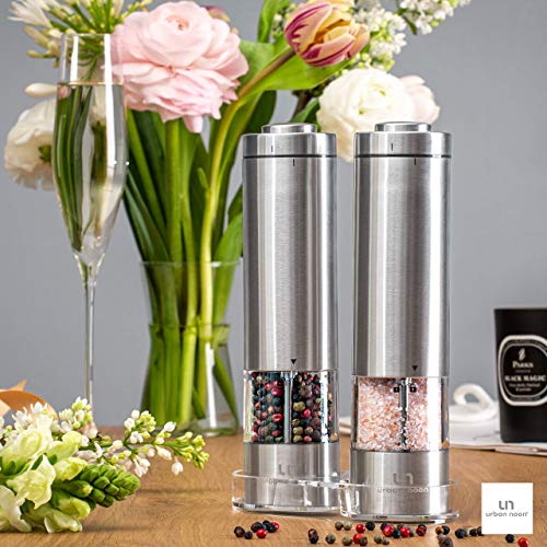  Salt And Pepper Mill Tray - Acrylic Transparent Mill Rest By Urban Noon - Grinders Up To 2.2 Inches In Diameter