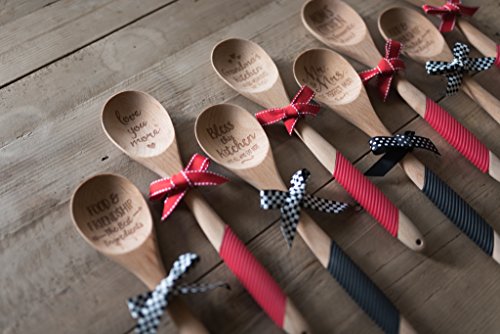  Wooden Spoon With Sentiment, Mr. And Mrs. The Perfect Mix