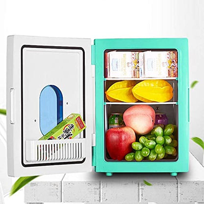 TONPOP Mini Portable Compact Personal Fridge Cools & Heats Capacity, Freon-Free & Eco Friendly For Car, Outdoor, Office, Dorm, Apartment (B)