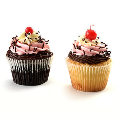  Giant Muffin Cups, White, Pack Of 48