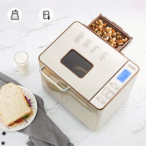  Bread Machine- Maker Machine Stainless Steel Toaster Makers Multi-Use ProgrammableMenu Settings For Home Bakery
