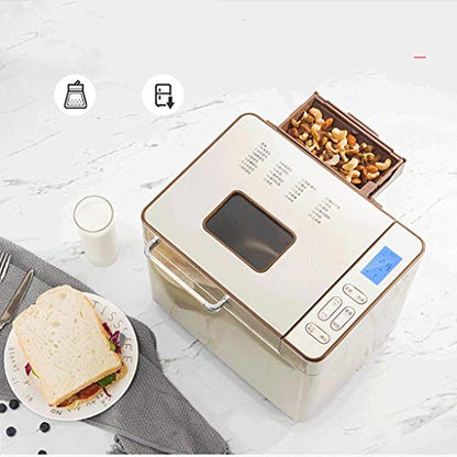  Bread Machine Home Automatic Multi- Function Intelligent Baking Toast Meat Pine Breakfast Dough Mixer