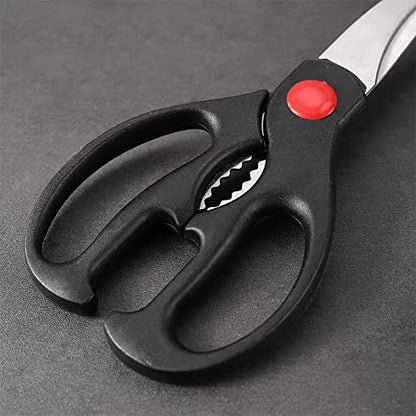  Itchen Scissors Set, Kitchen Scissors With Sharp Stainless Steel Blades And Soft Handles, Include One Poultry Shears And Two Different Sizes Of Cooking Scissors, Perfect Kitchen Partner